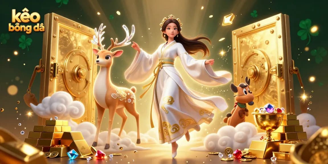 Engage in the dynamic action of kèo bóng đá with stunning visuals and vibrant casino elements.