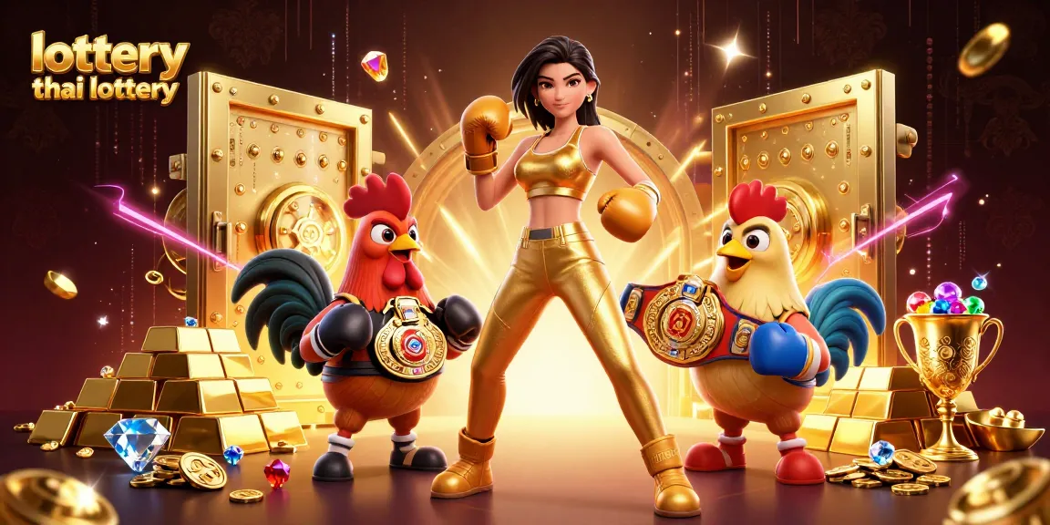 Win big in the lottery thai lottery with vibrant 3D characters and rich casino elements.