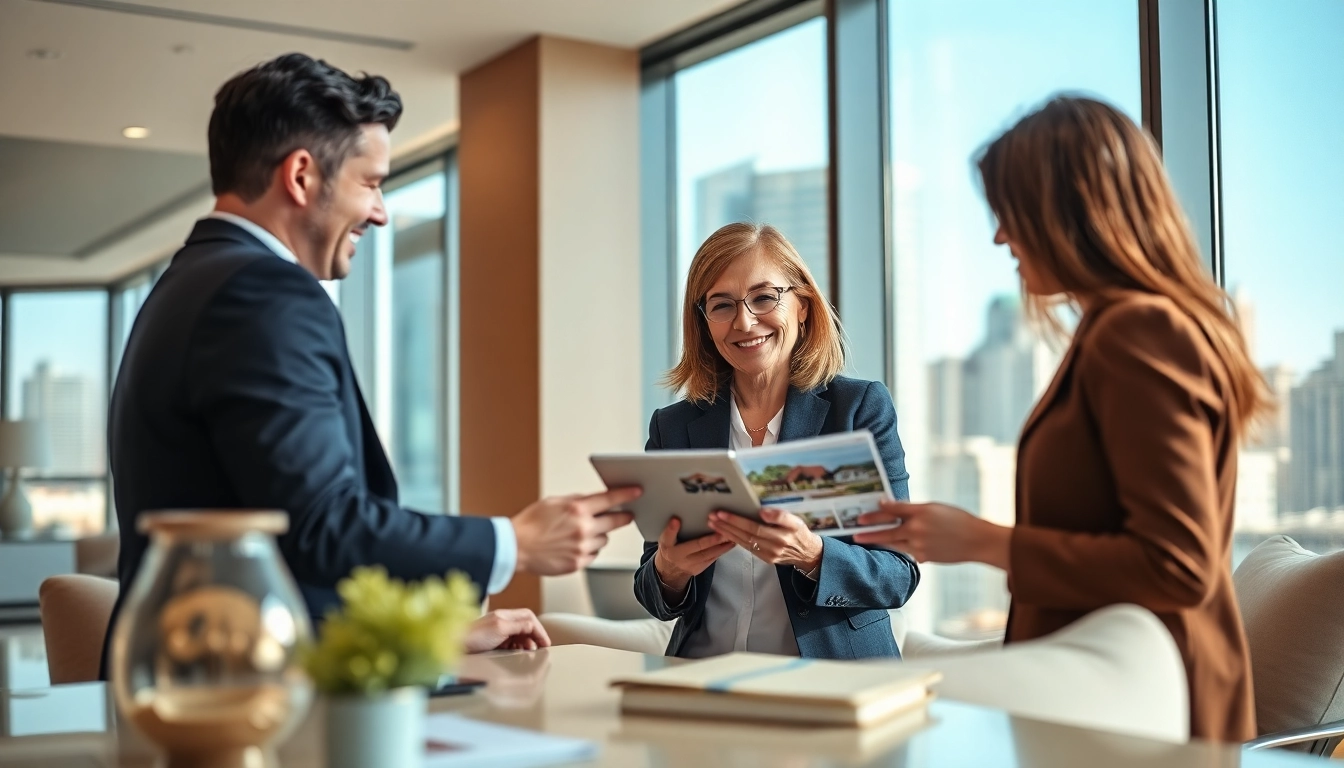 Immobilienmakler Frankfurt Preungesheim präsentiert charmante Angebote in einem eleganten Büro.