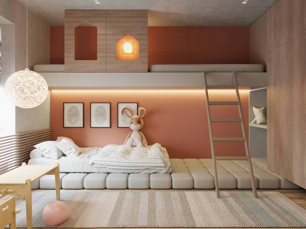 Bodenbett 90x200 von TiCAA – Natürlich schlafen leicht gemacht