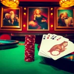 Experience high-stakes gambling action with jl55 one at an elegant casino table.