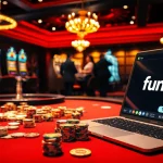 Experience the thrill of online gaming with fun79.vip at a luxurious casino setting.