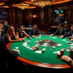 Experience the excitement of BDTK1 in a luxurious poker room with intense gameplay.