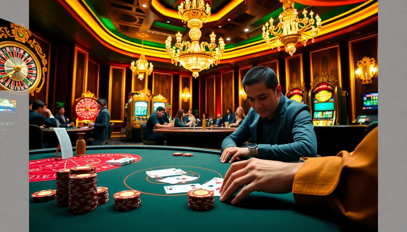 Engage in thrilling poker action at https://luck8.plus/ with vibrant casino visuals and exciting gameplay.